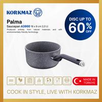 Gambar PANCI KORKMAZ PALMA SAUCEPAN 18 x 9 cm / 2.0 Lt. PREMIUM COOKING WARE NON-STICK, SUITABLE FOR INDUCTION dari DOF HOME ESSENTIALS undefined 2 Tokopedia