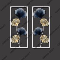 Gambar 1 SET Hiasan Dinding Frame Besi Model Baru 70x30 cm - 1 SET NEVI 70CM dari ALMAHERA PROJECT_NEW undefined 2 Tokopedia