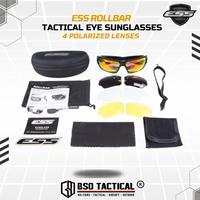 Gambar ESS Rollbar Tactical Eye Sunglasses With 3 Polarized Lenses Eyewear - Black dari BSO Tactical undefined 5 Tokopedia