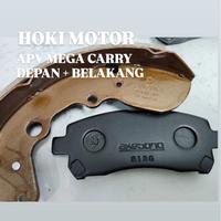 Gambar BRAKE PAD BRAKE SHOE APV KAMPAS REM SET DEPAN BELAKANG APV MEGA CARRY APV ARENA dari HOKI MOTOR undefined 4 Tokopedia