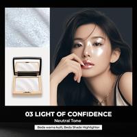Gambar HOJO Highlighter Glim Palette Make Up| Official Store | Waterproof Highlighter Glitter Makeup, Safe for Sensitif Skin | Powder Highlighter | Best Brand Highlighter - 01# Dream light - PINK dari HOJO Official Store undefined 5 Tokopedia