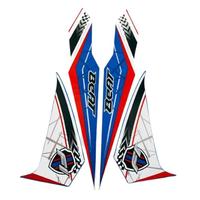 Gambar Stiker Motor Honda Beat Fi Esp 2016-2017 Putih Biru Prancis Lis Body Standar Berkualitas Terbaik - Motorcycle striping sticker dari Anisa sticker_NEW undefined 3 Tokopedia
