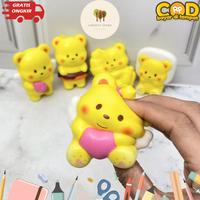 Gambar Mainan Squishy Butter Bear - Toys Lucu Imut Stress Relief dari LibertyStoreJakarta undefined 2 Tokopedia