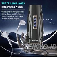 Gambar 2025 Terbaru Automatic Tenga Snail Cup Pria Thrusting Sucking Vibrating Handsfree Massager Wiht Voice 3D Textured Multifungsi Onahole Alat pijat Pria Alat Bantu Seksualitas Pria - V dari Danastoreys undefined 4 Tokopedia