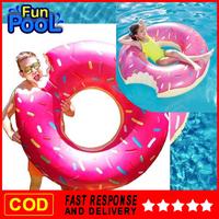 Gambar Pelampung Kolam Tiup bentuk Donat Raksasa, Cincin Renang donut utk Anak-anak Dewasa dari Jenox Sports undefined 4 Tokopedia