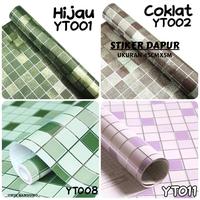 Gambar UNIK BANDUNG Wallpaper Stiker Dinding Dapur Dan Kamar Mandi Size 45cm X 5Meter Anti Oil, Air & Api COD - YT003-5M dari Unik Bandung_NEW undefined 1 Tokopedia