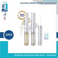 Gambar SOMETHINC MAKEUP Jewel Glitter Liquid Multipurpose Glitter Eye Makeup - Multipurpose Silver dari Angela Lee undefined 1 Tokopedia