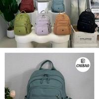 Gambar Tas Ransel Wanita Bahan Kanvas Tebal dengan 4 Resleting Luar - Cocok untuk Sekolah dan Jalan-Jalan dari NayOnlshop undefined 5 Tokopedia
