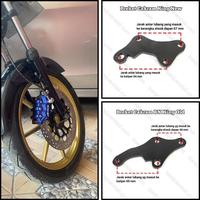 Gambar TRG Breket kaliper rx king new 300mm bracket kaliper rcb s1 piringan cakram depan rx king old 245mm dari StorePart541acc undefined 4 Tokopedia