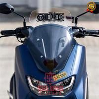 Gambar Stiker  Motor One Piece Flag Variasi Motor Mobil Sticker Timbul Keren Nyala Dasbor Spakbor Visor - Hitam dari SULUNG STICKER undefined 2 Tokopedia