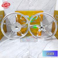 Gambar VELG DELKEVIC KSPEED RING 17 BINTANG LAUT beat Scoopy Genio Vario 125 150 Mio Sporty Nmax New Aerox 155 Old New Ring 17 Model AK88 Original Delkevic - SILVER, VARIO 125/150 dari INFINITY MOTOR SPORT undefined 4 Tokopedia