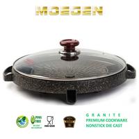 Gambar MOEGEN Bulgogi Pan ALL NEW 32cm Gril Panggangan BBQ + Tutup Kaca dari Moegen Indonesia undefined 2 Tokopedia