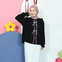 Gambar Mybamus Anun Coquette Pita Kemeja Cringkle Atasan Wanita Kekinian Baju Pita Wanita Lucu - Mint M17426 R67S44 dari Mybamus undefined 5 Tokopedia