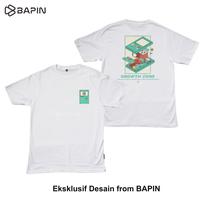 Gambar BAPIN T-Shirt Growth Zone White - Kaos Sablon Casual Combed - M dari Bapinstore_NEW undefined 1 Tokopedia
