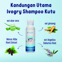 Gambar Ivogry Shampoo Kutu Rambut | shampo penghilang kutu rambut anak dan dewasa 100ml - BELI 1 dari Ivogry undefined 3 Tokopedia