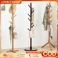 Gambar LOVE Gantungan Baju Berdiri Stand Gantungan Baju Dari Cabang Pohon Stand Hanger Kayu Gantungan Berdiri Topi Simple Installation jemuran dalam rumah rak baju gantung gantungan baju aesthetic kamar etalase warung murah gantungan baju berdiri tiang Handuk - wood dari LOVELY HOME1 undefined 1 Tokopedia