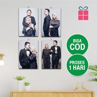 Gambar Cetak Foto  Anniversary pernikahan Bingkai Media Kayu Custom PAKET HEMAT 4 PCS - Hasil Cetak TAJAM & TERMURAH CF MD2 - CETAK FOTO dari Order Kado_NEW undefined 2 Tokopedia