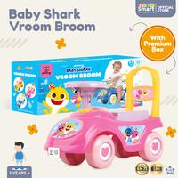Gambar Mobil Anak Bisa Dinaiki | BEBE SMART Vroom Broom Ride On Baby Shark | Mainan Mobil Mobilan Anak - Police dari Bebe Smart undefined 5 Tokopedia