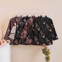 Gambar Paket murah 3pcs Atasan Blouse Kemeja Batik Wanita Lengan Panjang - Konfirmasi via chat, M dari Batik Dualima undefined 1 Tokopedia