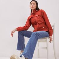 Gambar C2 Belcia Orange Jacket Bikers - M dari C2 Outfitters undefined 2 Tokopedia