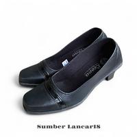 Gambar Sepatu  Pantofel Wanita Hak tinggi 5cm sepatu sekolah, kerja kantor guru dll Shoes Hitam 100% murah berkualitas Heels ,PL Dof 5cm - PL 1 Dof, 37 dari Sumber Lancar18_NEW undefined 5 Tokopedia