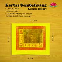 Gambar Kertas Sembahyang / Kimcua Import Per Ikat dari Angwyn Store undefined 3 Tokopedia