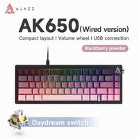 Ajazz AK650 / AK-650 65% Gasket Wired Mechanical Gaming Keyboard Hotswappable - foto 5