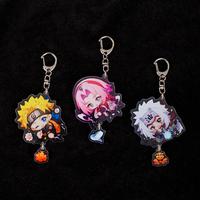 Gambar Gantungan Kunci Naruto Akrilik Transparan Keychain Itachi Ganci Anime Kakashi Obito Souvenir Hadiah dari Nimedise undefined 2 Tokopedia
