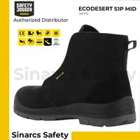 Gambar TerLaris Sepatu Safety Jogger ECODESERT S1P Mid - Black / Hitam - Size 41 dari DalamoStore undefined 5 Tokopedia