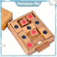 Gambar Puzzle Geser Mainan Sliding Puzzle Susun Kayu Huarong Jalan Permainan Asah Otak Menyusun Angka dari samsulcelu undefined 1 Tokopedia