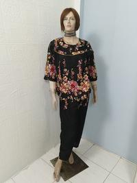 Gambar MODEL PITA BAJU TIDUR BATIK BAGAN SIAPI API KHUSUS DEWASA S-3XL MOTIF BUNGA - TOSCA, 3XL dari puesanbatikbagansiapiapi undefined 3 Tokopedia