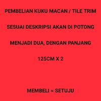 Gambar Tile trim corner kuku macan pvc bon bon - Coklat tua dari tokoruvin undefined 2 Tokopedia