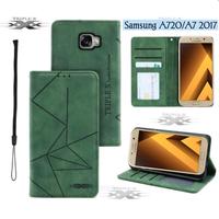 Gambar Case Untuk Samsung Galaxy A7 2017 A720 Flip cover Wallet Sarung Hp Casing Dompet Flip Magnet - Coklat dari Princess Acc8 undefined 1 Tokopedia