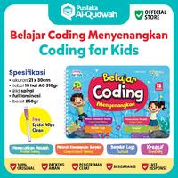 Gambar [Al Qudwah]READY coding for kids usia 5Th ++ || 18 Halaman Wipe Clean || Buku Coding AnaK TK & Paud usia 5 6 7 8 th|| Belajar Coding Menyenangkan || buku anak tk dan paud dari Pustaka Al Qudwah undefined 1 Tokopedia