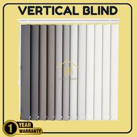 Gambar Vertical Blind - Tirai Kantor Minimalis - Bahan Polyester Dimout 80% Cahaya - Blinds Custom - Garansi 1 Tahun Curtain - 100, 100 dari BLINDSPEDIA_NEW undefined 3 Tokopedia