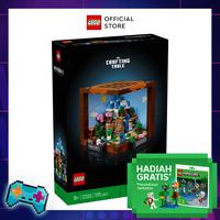 Gambar LEGO Minecraft 21265 The Crafting Table (1195 Pieces) Mainan Susunan Balok (18 Tahun+) dari LEGO ID Official Distributor undefined 1 Tokopedia