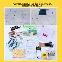 Gambar Paket Perlengkapan Haji dan Umroh Wanita Exclusive 1 – Khodijah - Paket Perlengkapan Haji & Umroh Wanita Premium - Set Perlengkapan Haji Umroh Wanita Hemat - Paket Umroh Wanita Eksklusif - Paket Perlengkapan Wanita untuk Haji & Umroh Lengkap dari Zaidan Mall_NEW undefined 1 Tokopedia