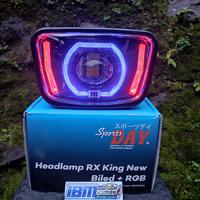 Gambar LAMPU BILED RX KING SET BATOK DEVIL RGB,LAMPU DEPAN RX KING BILED BILET SET BATOK RX KING RGB dari IBM PROJECT SHOP undefined 2 Tokopedia