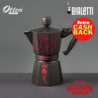Gambar Bialetti - Moka Express Stranger Things - Mokapot 6 Cups / Alat Seduh Kopi Manual Coffee Maker dari Otten Coffee undefined 1 Tokopedia