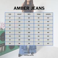 Gambar LADOUCE - Amber High Waist Cutbray Jeans Celana Panjang Flare Wanita Bahan Melar - Medium Blue, 27 dari La Douce undefined 3 Tokopedia