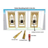 Gambar Paket Moulding Mushola Custom Dekorasi Dinding Backdrop Ukuran L1,5m-3m dengan Desain Elegan dan Motif Islamik - Wallpaper A, Lebar 1,5m-3m Tinggi 2m dari Decor Wallmolding undefined 1 Tokopedia