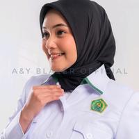 Gambar [020] [KEMENAG] A&Y Blazer Baju Seragam KEMENAG bahan Semi Wool Premium | Seragam blazer kemeja putih kemenag wanita panjang - PR, ATASAN / BAJU SAJA, S dari AY BLAZER OFC undefined 3 Tokopedia
