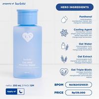 Gambar [2 PCS BUNDLING MICELLAR WATER] Harlette Oat Mild Micellar Water 250 mL + Oat Probiotic Lightweight Sunscreen 40 g dari Harletté undefined 4 Tokopedia
