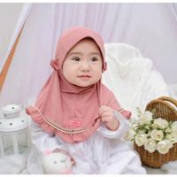 Gambar Jilbab Anak Bayi Usia 0-2 Tahun - Jilbab Bayi Pet Renda Sleting Muslim Kerudung Hijab - hitam, 0-2 tahun dari Toko TehIyang undefined 5 Tokopedia