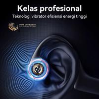 Gambar Skytime Konduktor Tulang Earphone Bluetooth BC61 Anti Air IPX6 Headset V5.3 Olahraga Sport Tahan Lama - Sport Earphone BC61 - Black dari Skytime indonesia undefined 4 Tokopedia