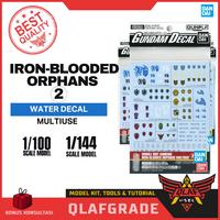 Gambar Decal gundam 104 IRON-BLOODED ORPHANS MULTIUSE 2 - MOBILE SUIT GUNDAM IBO 1/1100 1/144 - Bandai dari Wahkhilaf undefined 1 Tokopedia