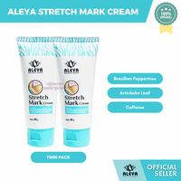Gambar [BELI 2 LEBIH HEMAT!] ALEYA Stretch Mark Cream 40gr - Krim untuk Memudarkan Stretch Mark & Bekas Luka - STRETCH MARK CREAM ALEYA dari skincare.underprice undefined 1 Tokopedia