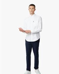 Gambar BEN SHERMAN - Men Shirts - Signature Oxford - Long Sleeve BMN065094010 - L, WHITE dari Ben Sherman Official undefined 3 Tokopedia