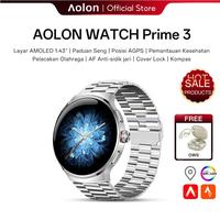 Gambar 【Aomled】Aolon Prime 3 Smartwatch Original Pria Cover Lock Kompas Metal Case AOD Jam Tangan Pintar Bluetooth Call Custom Wallpaper arloji pria - Black dari Aolon Smartwatch undefined 1 Tokopedia