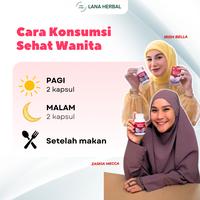 Gambar Jamu Sehat Wanita Kapsul Keputihan Membersihkan Kewanitaan Infeksi Jamur Miss V Gatal dan Bau Feminine - 50 kapsul dari LANA HERBAL Shop undefined 4 Tokopedia